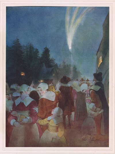 A Blazing Spear in the Midnight Sky by Hugh Thomson